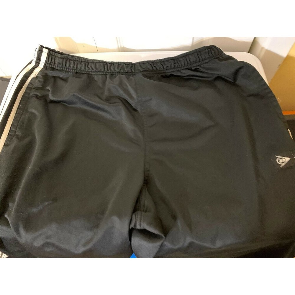 Vintage Dunlop Track Pants‎ Men’s Sz 2XL Black Warm Up Unlined Jogger